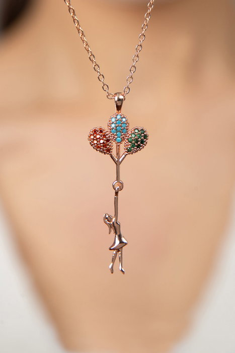 Heliophilia Silver Collar CK9174 Rosa